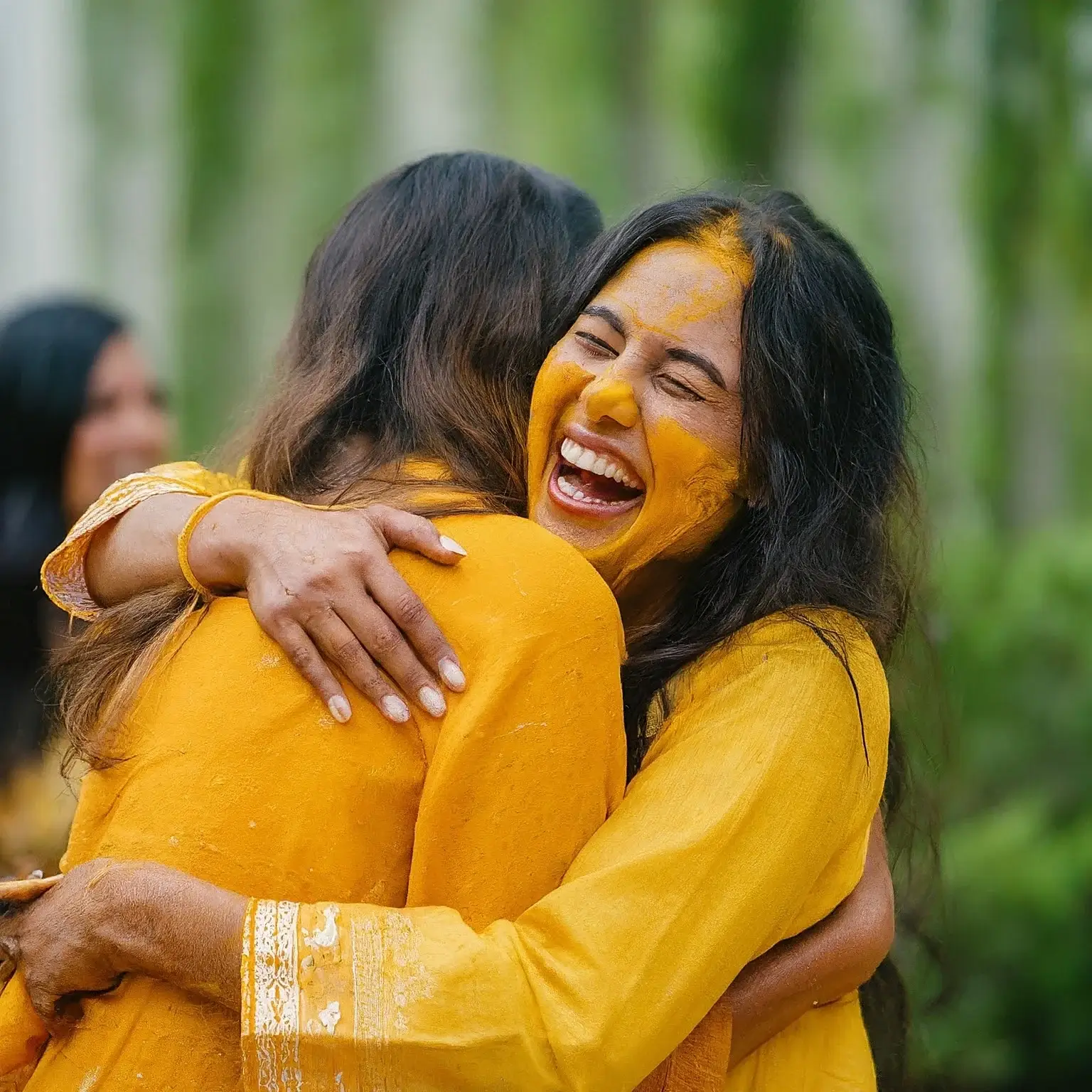 Haldi image for girl